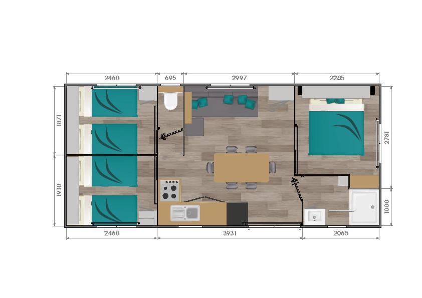Complexe Les 4 Saisons Hotel Oust Værelse billede